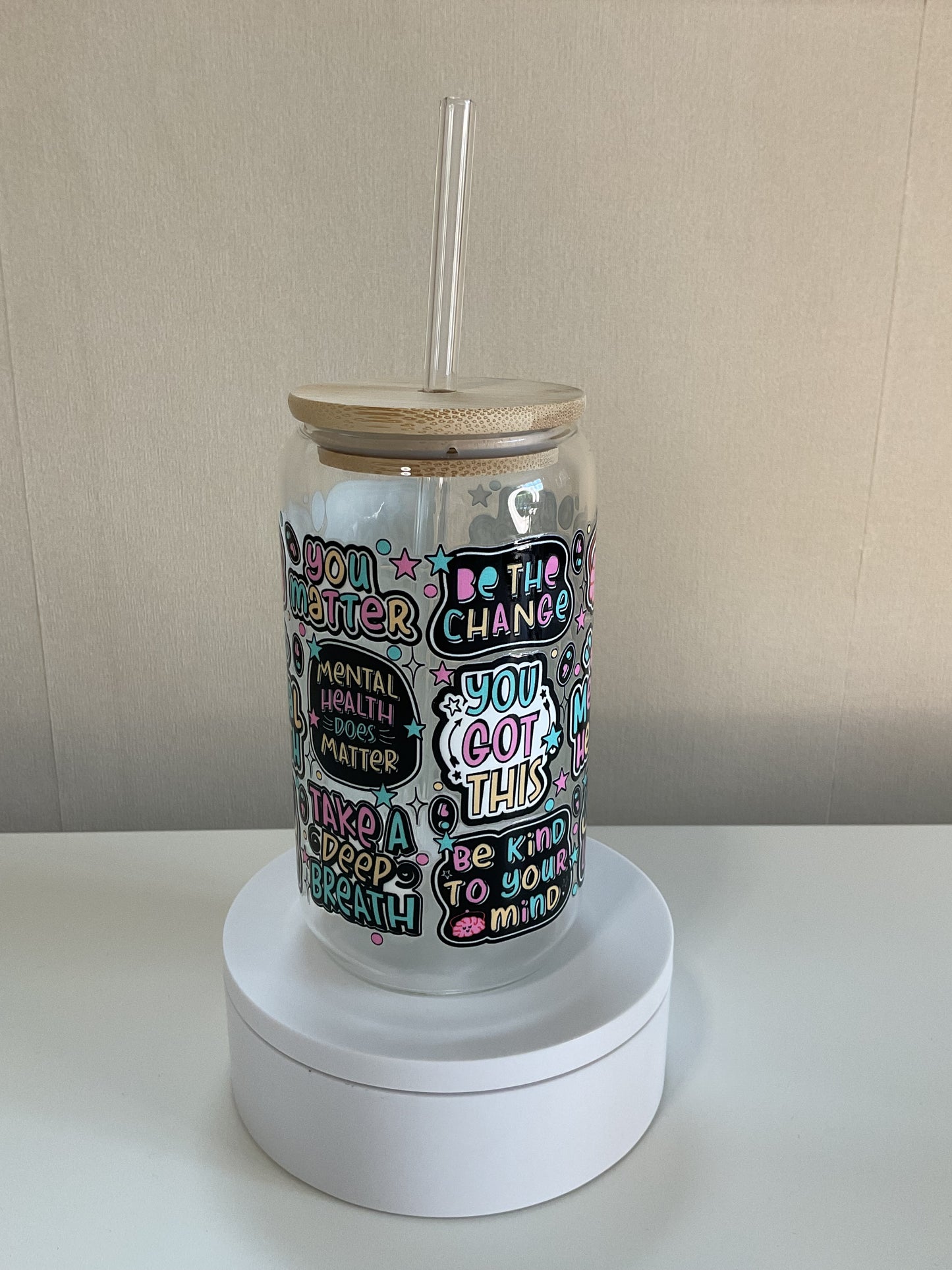 Libbey glass beer can