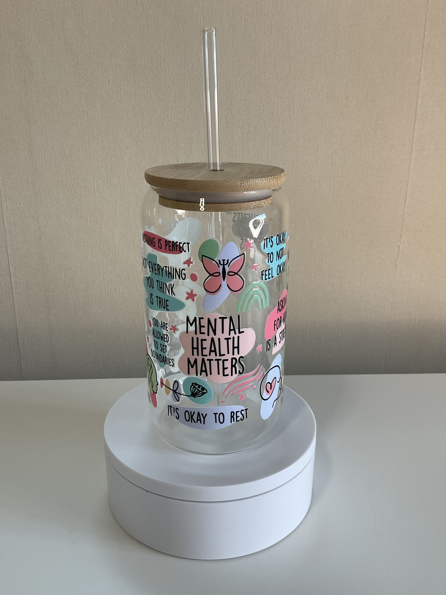 Libbey glass beer can