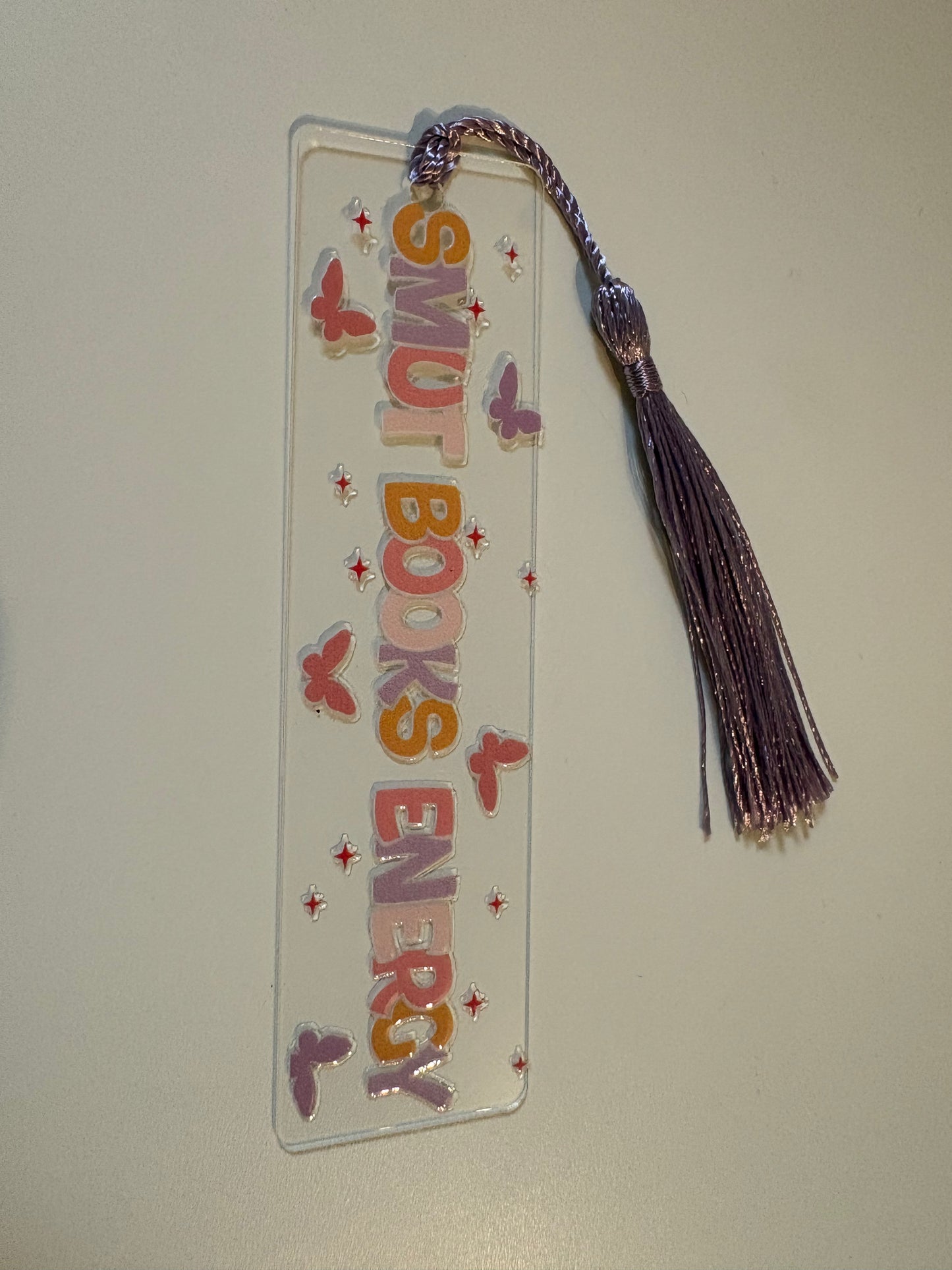 Smut Books Energy Bookmark