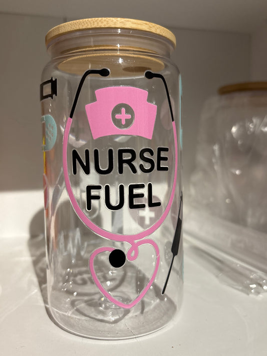 Nurse Libbey plastic glass
