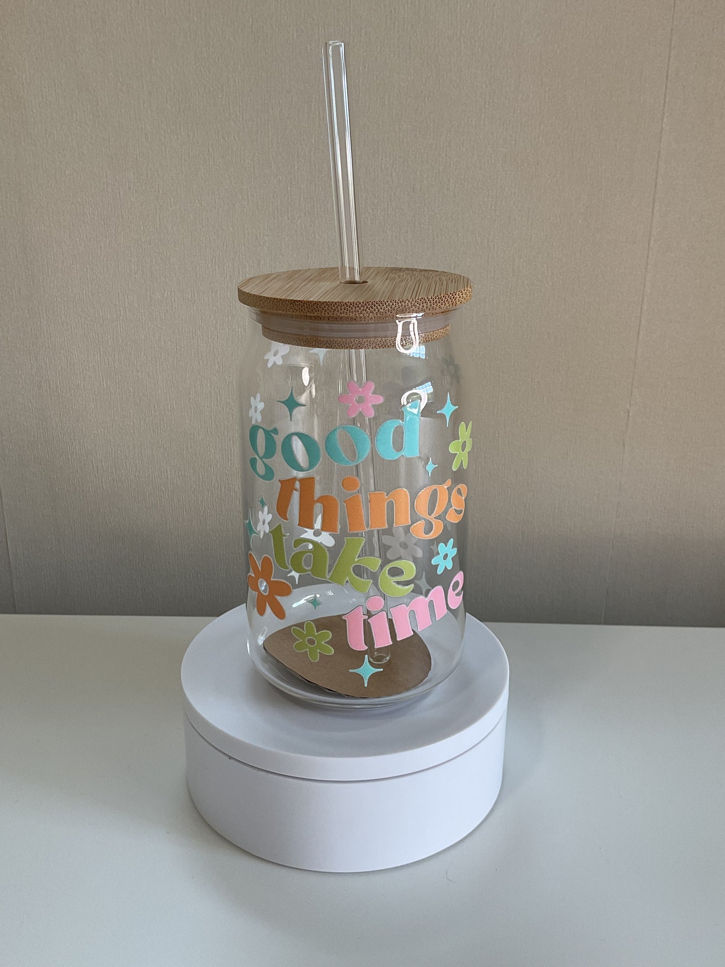 Libbey glass beer can
