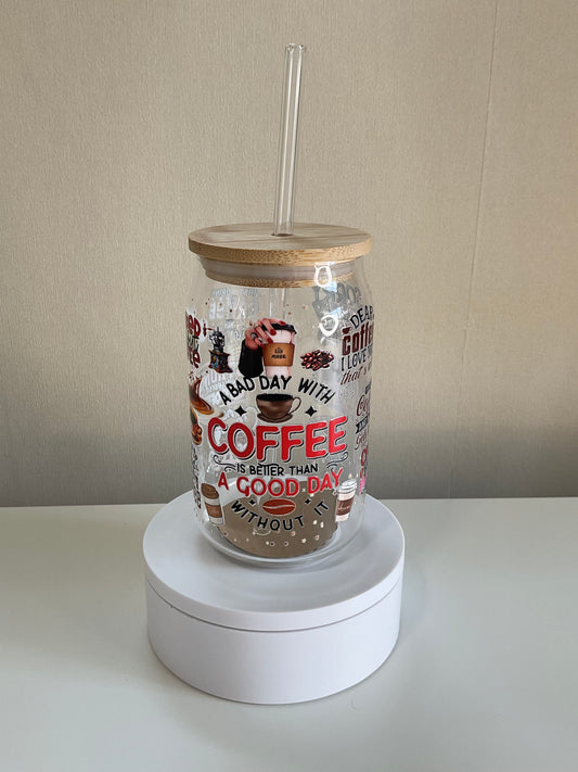 Libbey glass beer can