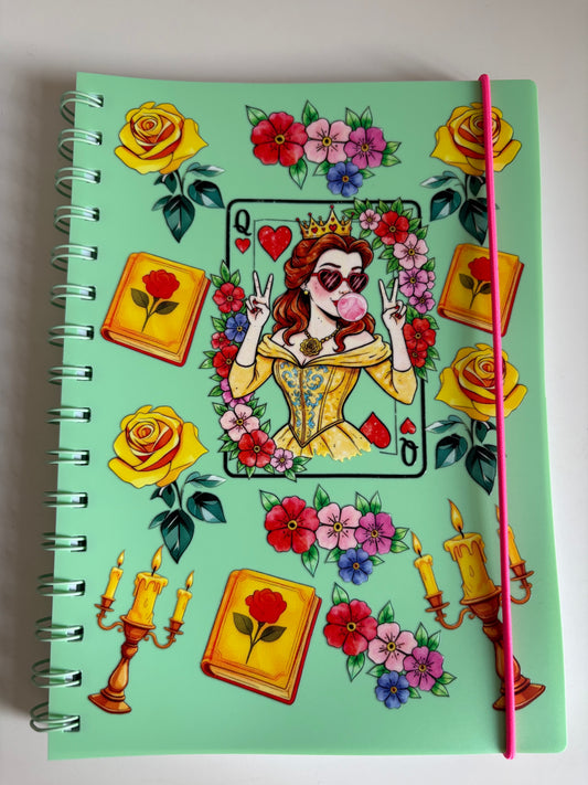 Disney Belle A5 Notebook