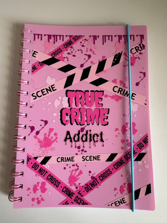 True Crime A5 Notebook