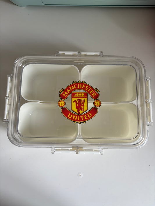 Football fans snack box - Man Utd