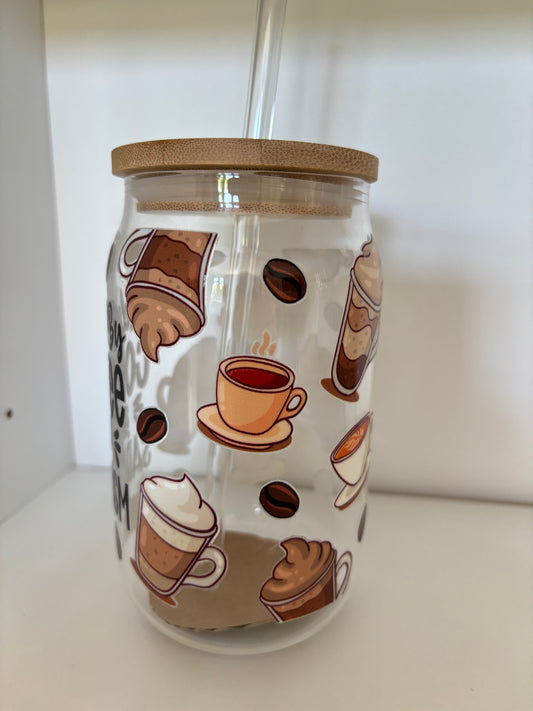 Beer can glass