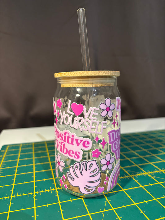 Beer can glass